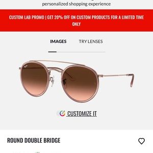 Round double bridge ray bans!